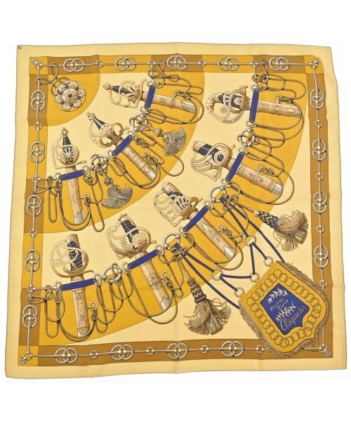 Hermes Bandana Scarf Beige