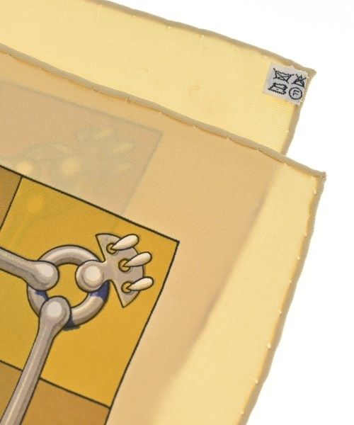 Hermes Bandana Scarf Beige — view 3