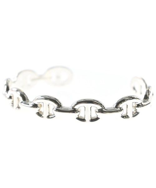 Hermes Bracelet Bangle Silver