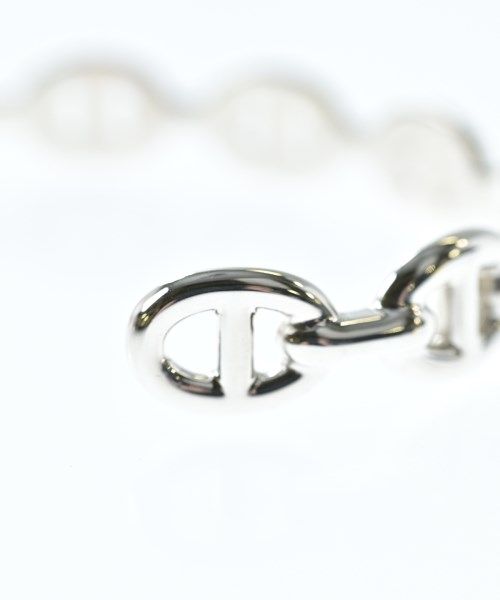 Hermes Bracelet Bangle Silver — view 4