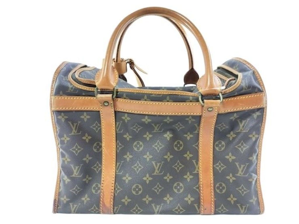 Louis Vuitton Boston Bag Sac Brown Monogram Pet Carrier