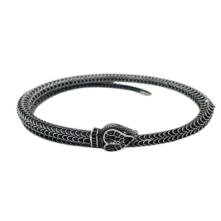 Gucci Bracelet Garden Snake Silver Bangle