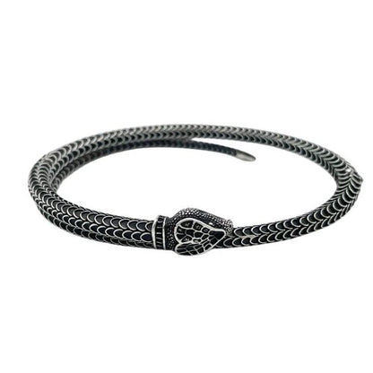 Gucci Bracelet Garden Snake Silver Bangle