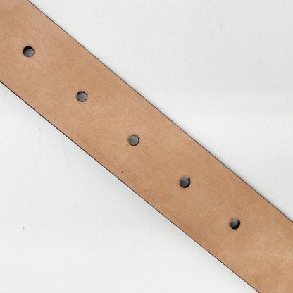 Louis Vuitton Belt Ceinture Carre Brown Leather Gold — view 5
