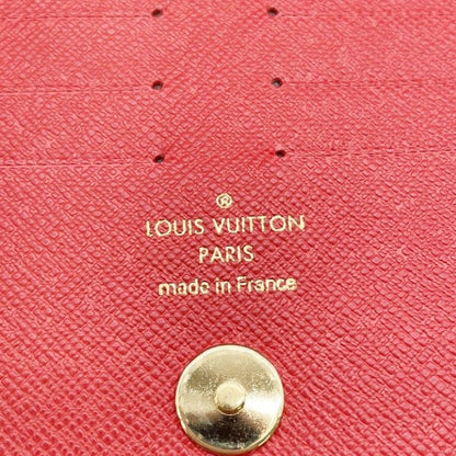 Louis Vuitton Wallet Portefeuille Adele Brown Coquelicot Monogram Bifold Gold — view 7