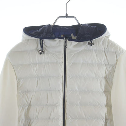 Moncler Maglia Cardigan Knit Contrast Down Jacket — view 3