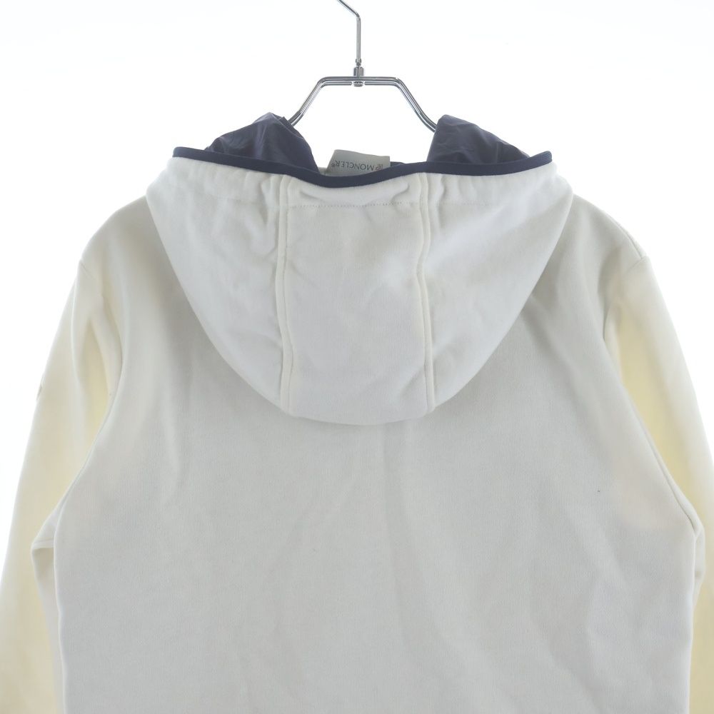 Moncler Maglia Cardigan Knit Contrast Down Jacket — view 4
