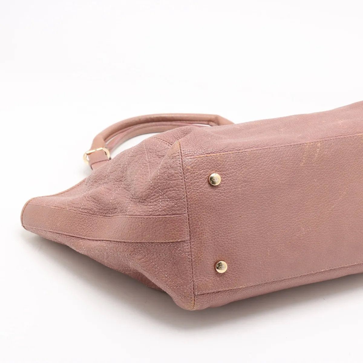 Dior Leather Tote Shoulder Hand Pink — view 4