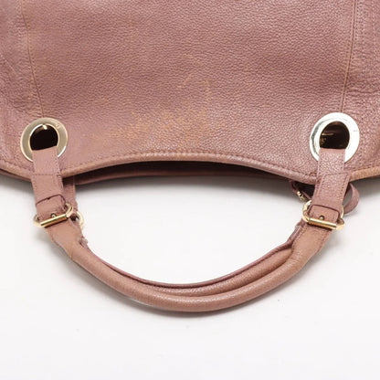 Dior Leather Tote Shoulder Hand Pink — view 5