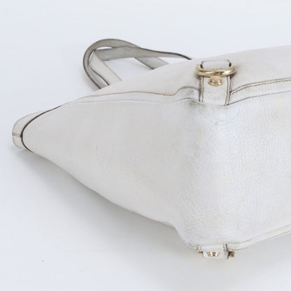 Gucci Abbey Leather Tote Shoulder Hand Gold Ree — view 6