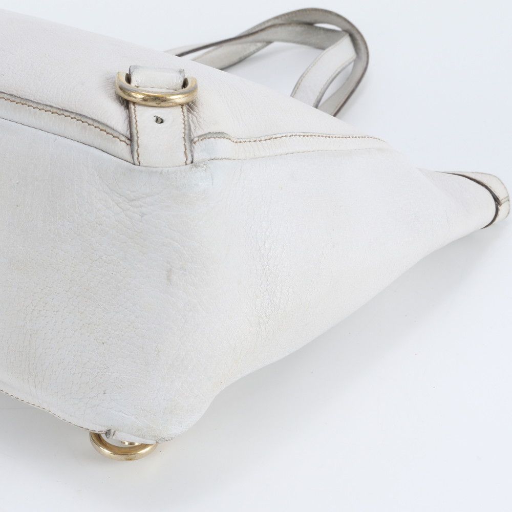 Gucci Abbey Leather Tote Shoulder Hand Gold Ree — view 4