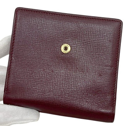 Cartier Trifold Pouch Wallet Bordeaux Mast — view 7