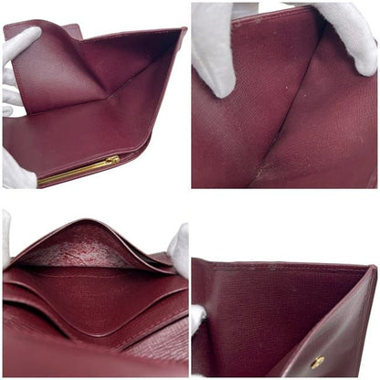 Cartier Trifold Pouch Wallet Bordeaux Mast — view 3