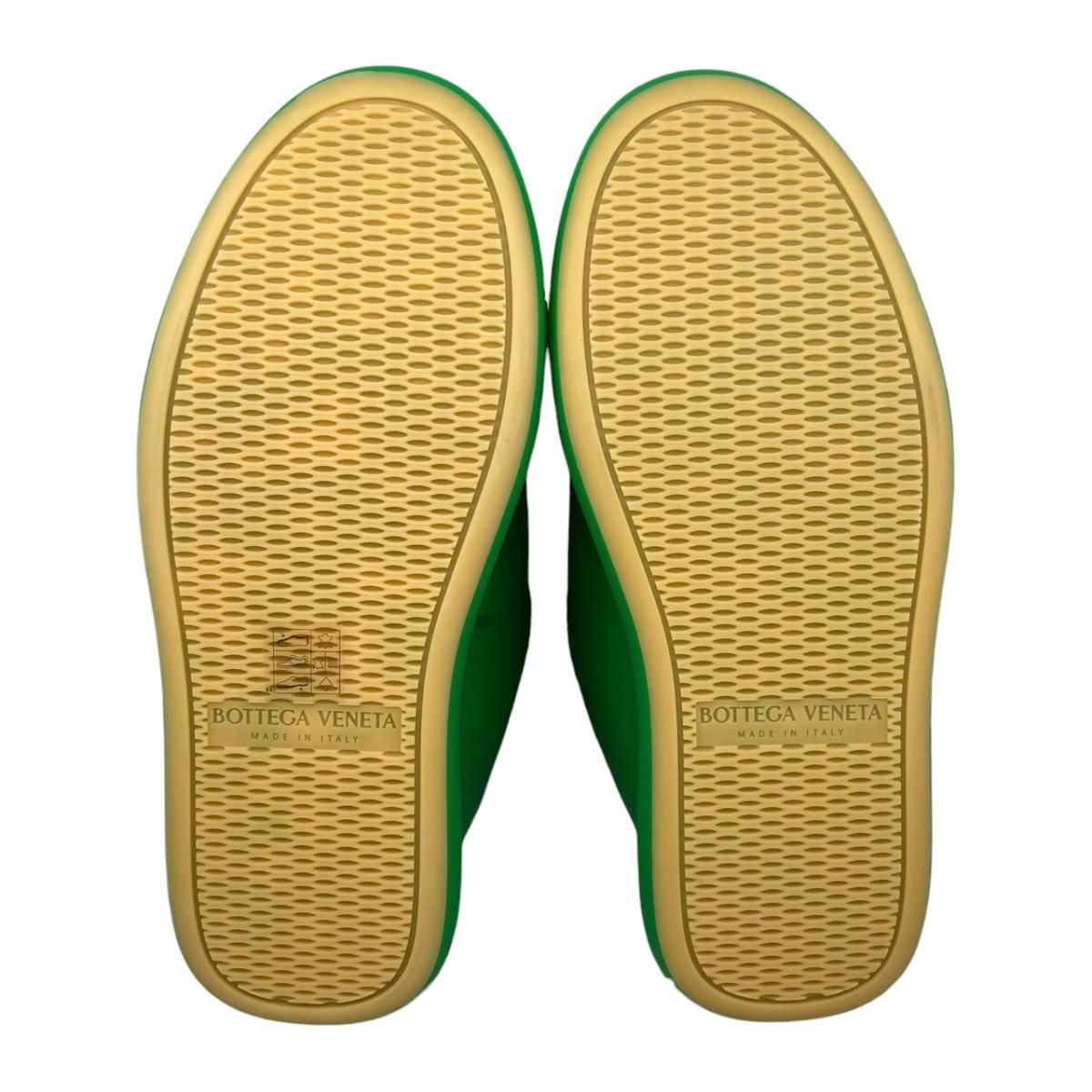 Bottega Veneta Sneakers Pillow 42 Leather Logo Green — view 6