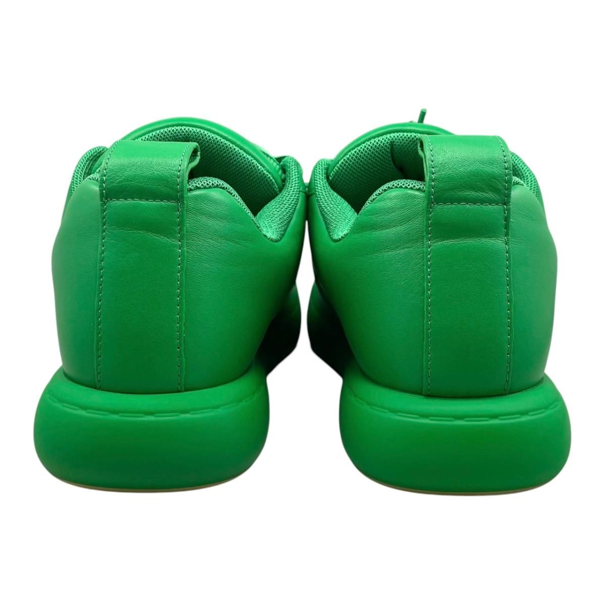 Bottega Veneta Sneakers Pillow 42 Leather Logo Green — view 4