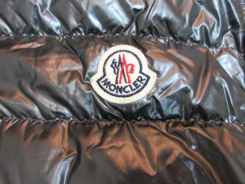 Moncler Down Jacket Vest Charcoal Gray — view 3