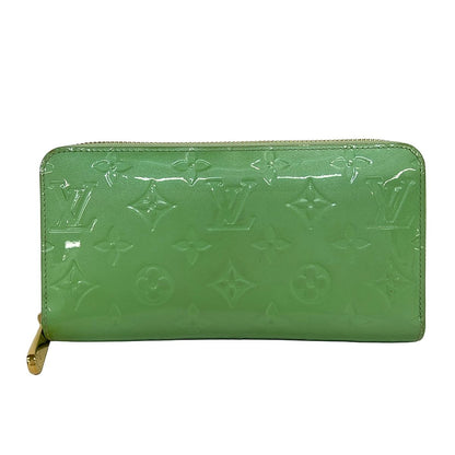 Louis Vuitton Wallet Monogram Vernis Zippy Gami Apple Leather Cowhide