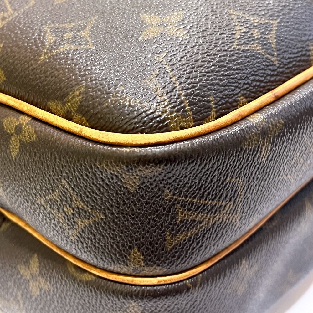 Louis Vuitton Shoulder Bag Reporter PM Lipoter PM Monogram Canvas Brown — view 6