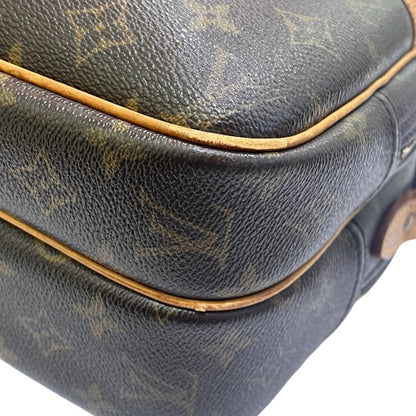 Louis Vuitton Shoulder Bag Reporter PM Lipoter PM Monogram Canvas Brown — view 5