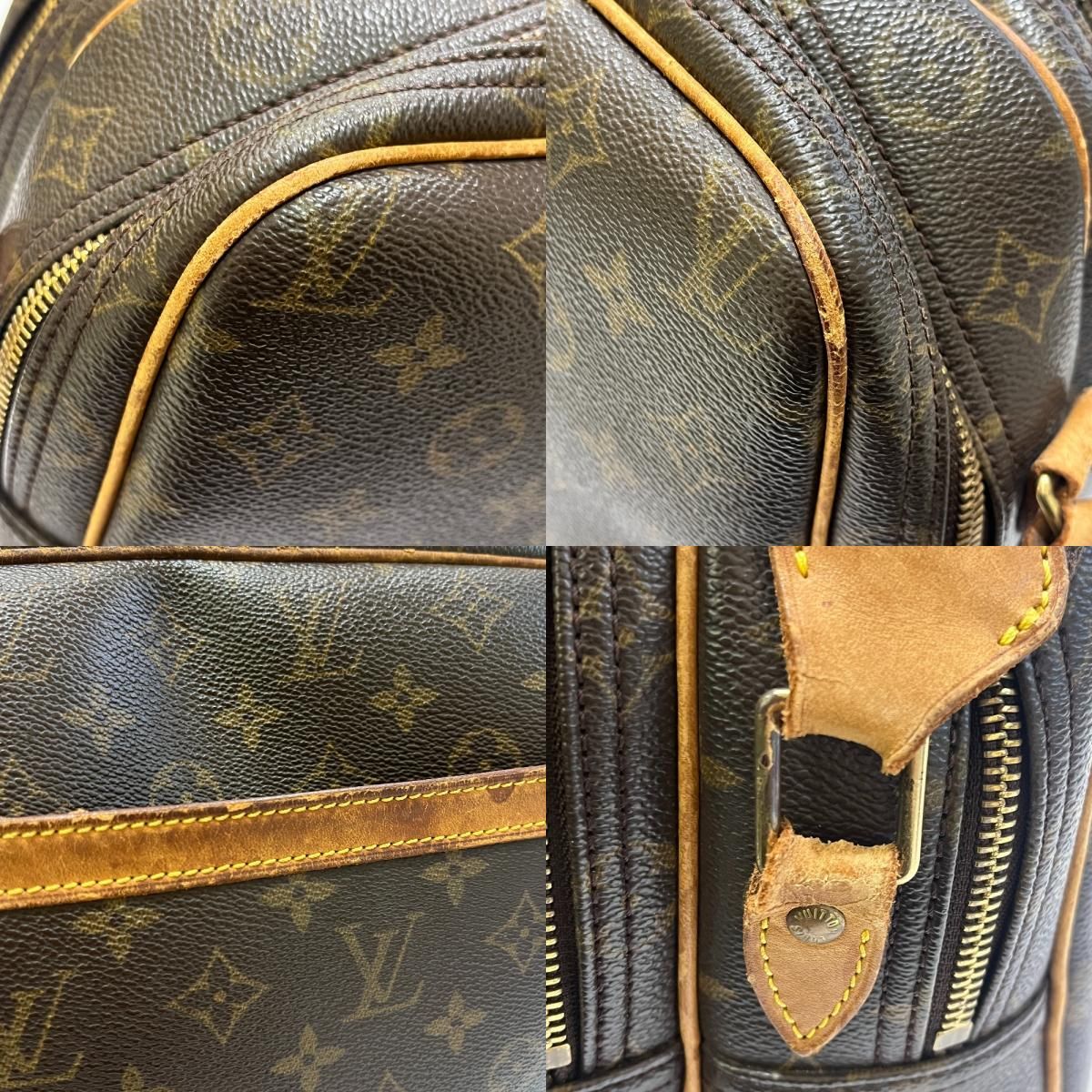 Louis Vuitton Shoulder Bag Reporter PM Lipoter PM Monogram Canvas Brown — view 7