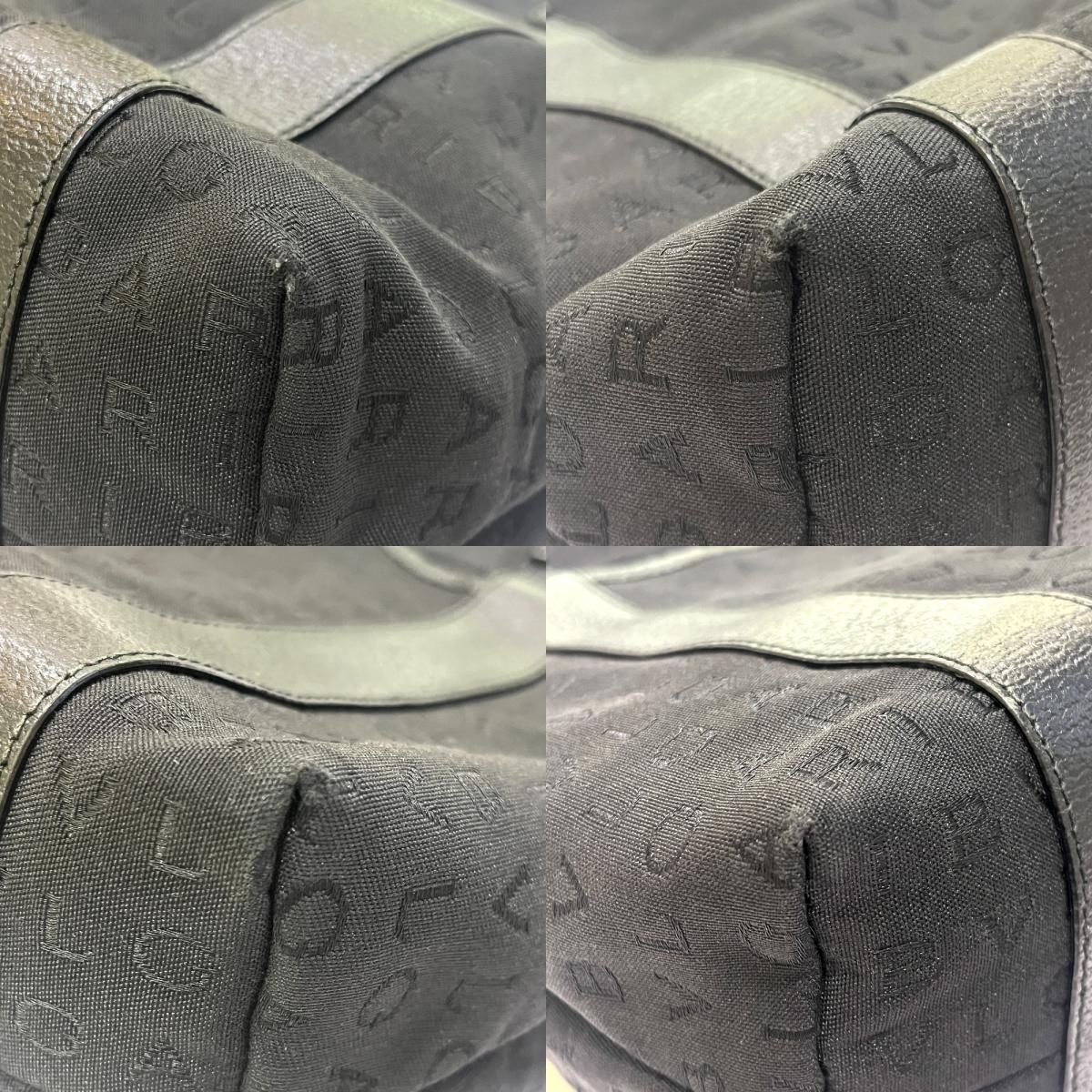 Bvlgari Handbag Logo Mania Leather Canvas — view 8
