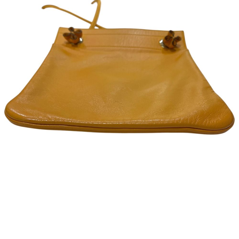 Hermes Shoulder Bag Sac Ali Nu Mini Swift Yellow — view 6