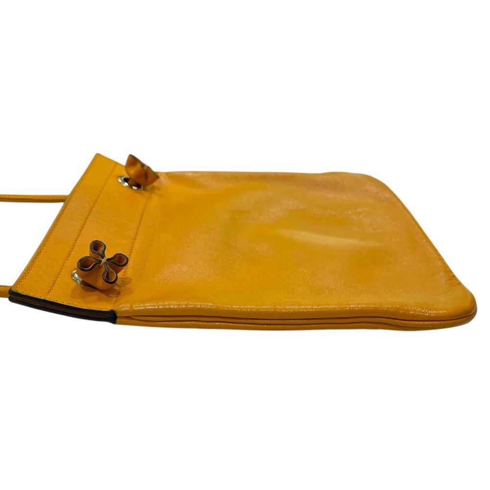 Hermes Shoulder Bag Sac Ali Nu Mini Swift Yellow — view 5
