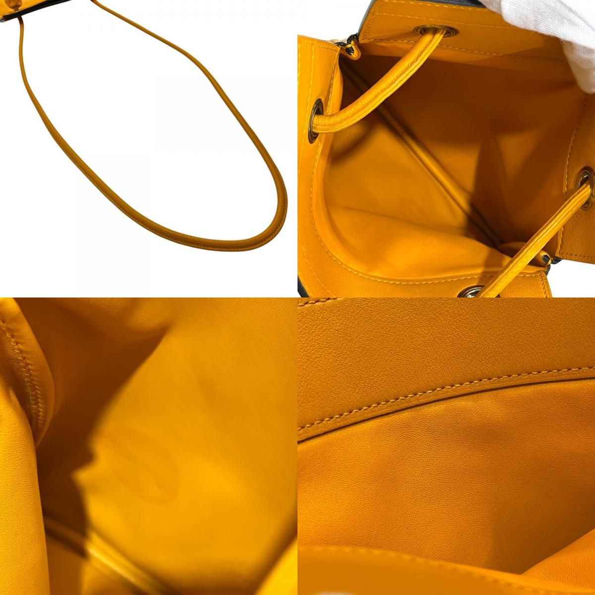 Hermes Shoulder Bag Sac Ali Nu Mini Swift Yellow — view 8