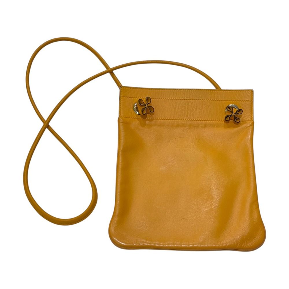 Hermes Shoulder Bag Sac Ali Nu Mini Swift Yellow