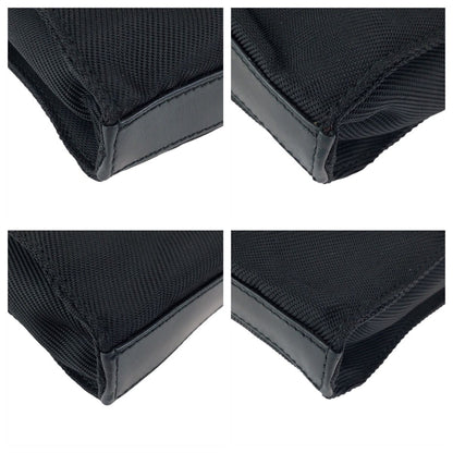 Gucci Bamboo Black Silver Nylon Leather 001 Tote — view 3