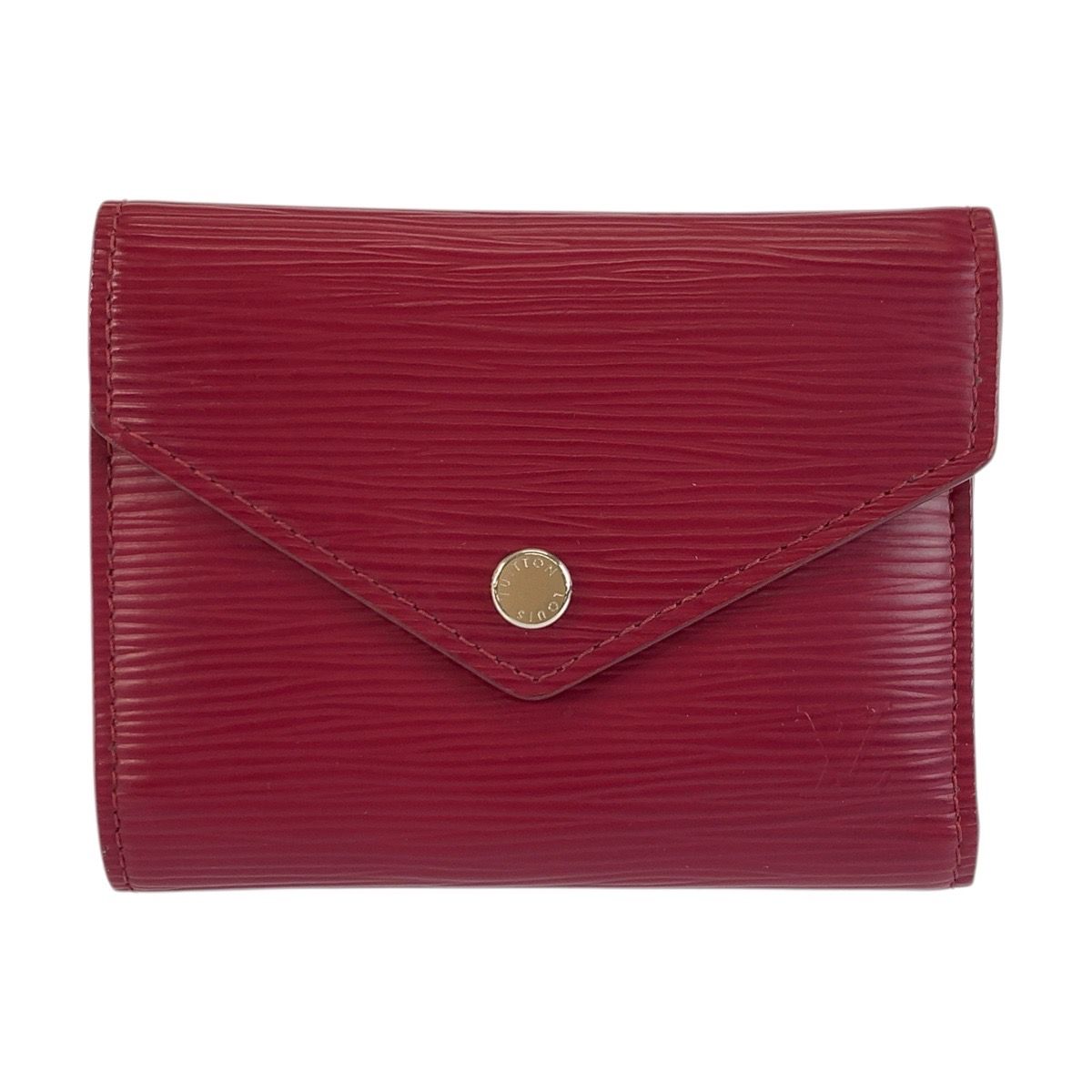 Louis Vuitton Epi Portefeuille Victorine Fold Wallet Compact
