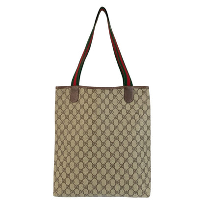 Gucci Sherry Line Beige GG Supreme Canvas 002 123 Tote Shoulder Bag — view 2