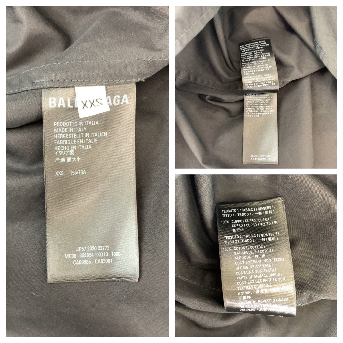 Balenciaga Different Shirt Black — view 4