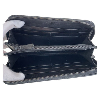Bottega Veneta Black Leather Wallet — view 5