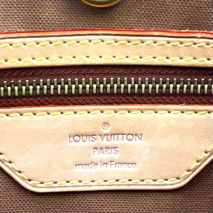 Louis Vuitton Batignolles Oriental Monogram Leather Brown Tote Gold — view 4