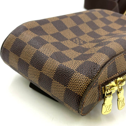 Louis Vuitton Damier Geronimos Brown Belt Bag Gold — view 7