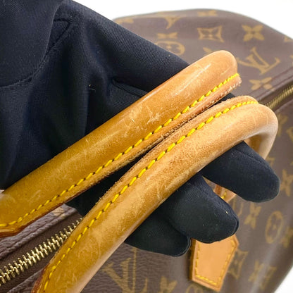 Louis Vuitton Speedy 40 Monogram Leather Brown Handbag Gold — view 5