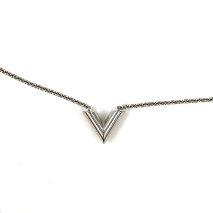 Louis Vuitton Essential Metal Silver Necklace — view 3