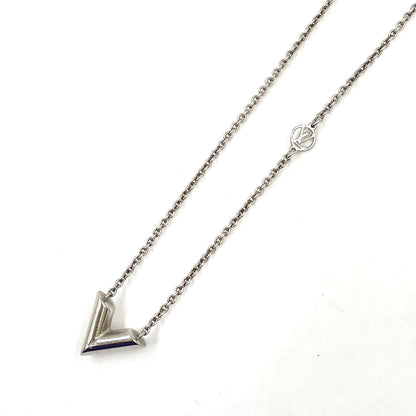 Louis Vuitton Essential Metal Silver Necklace — view 5