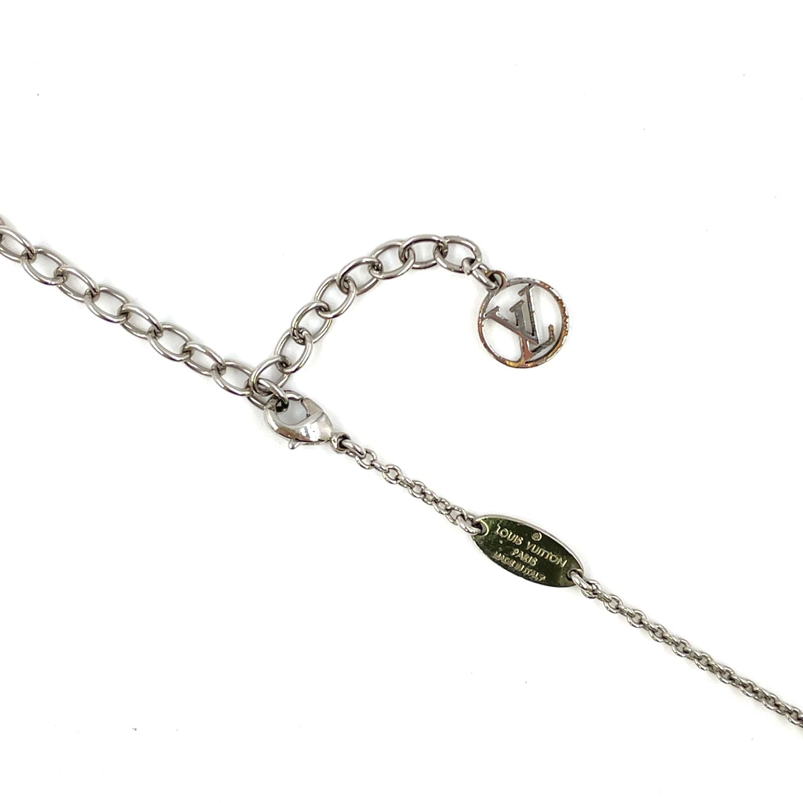 Louis Vuitton Essential Metal Silver Necklace — view 7