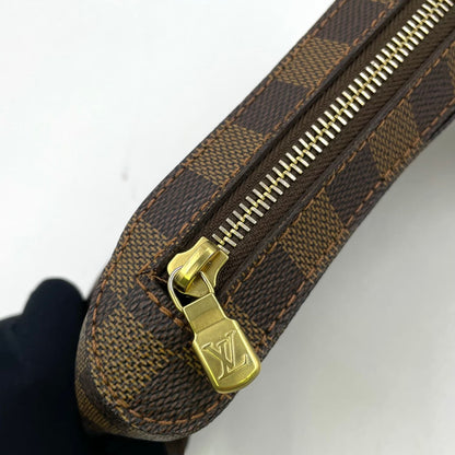 Louis Vuitton Damier Geronimos Brown Belt Bag Gold — view 9