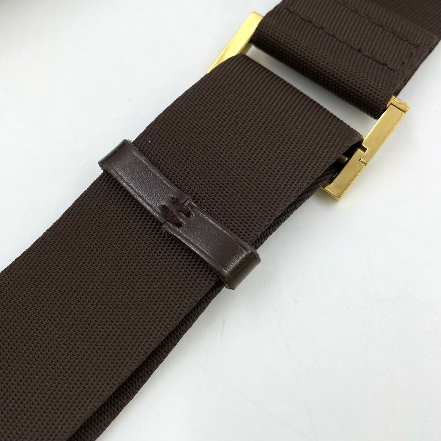 Louis Vuitton Damier Geronimos Brown Belt Bag Gold — view 7