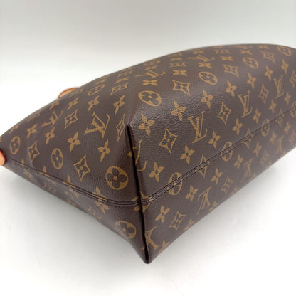 Louis Vuitton NM MM 2-Way Shoulder Leather Brown Handbag Gold — view 8