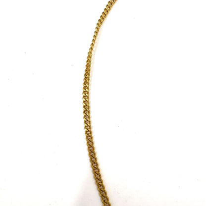 Dior CD Logo Circle Gold Plated Necklace — view 6