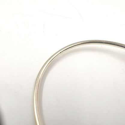 Tiffany & Co Love Knot 18k Yellow Gold Silver Bangle Bracelet — view 6