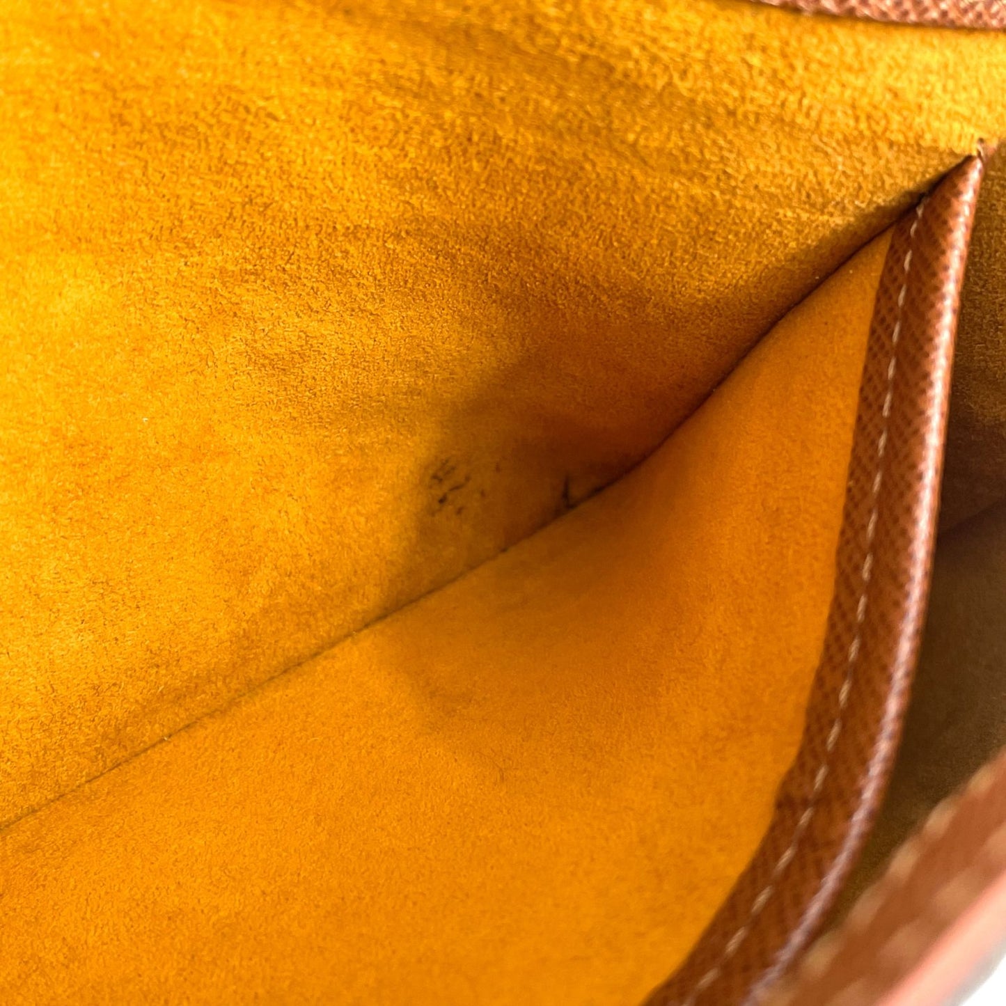 Louis Vuitton Musette Tango Short Strap Monogram Leather Brown Shoulder Bag Gold — view 5