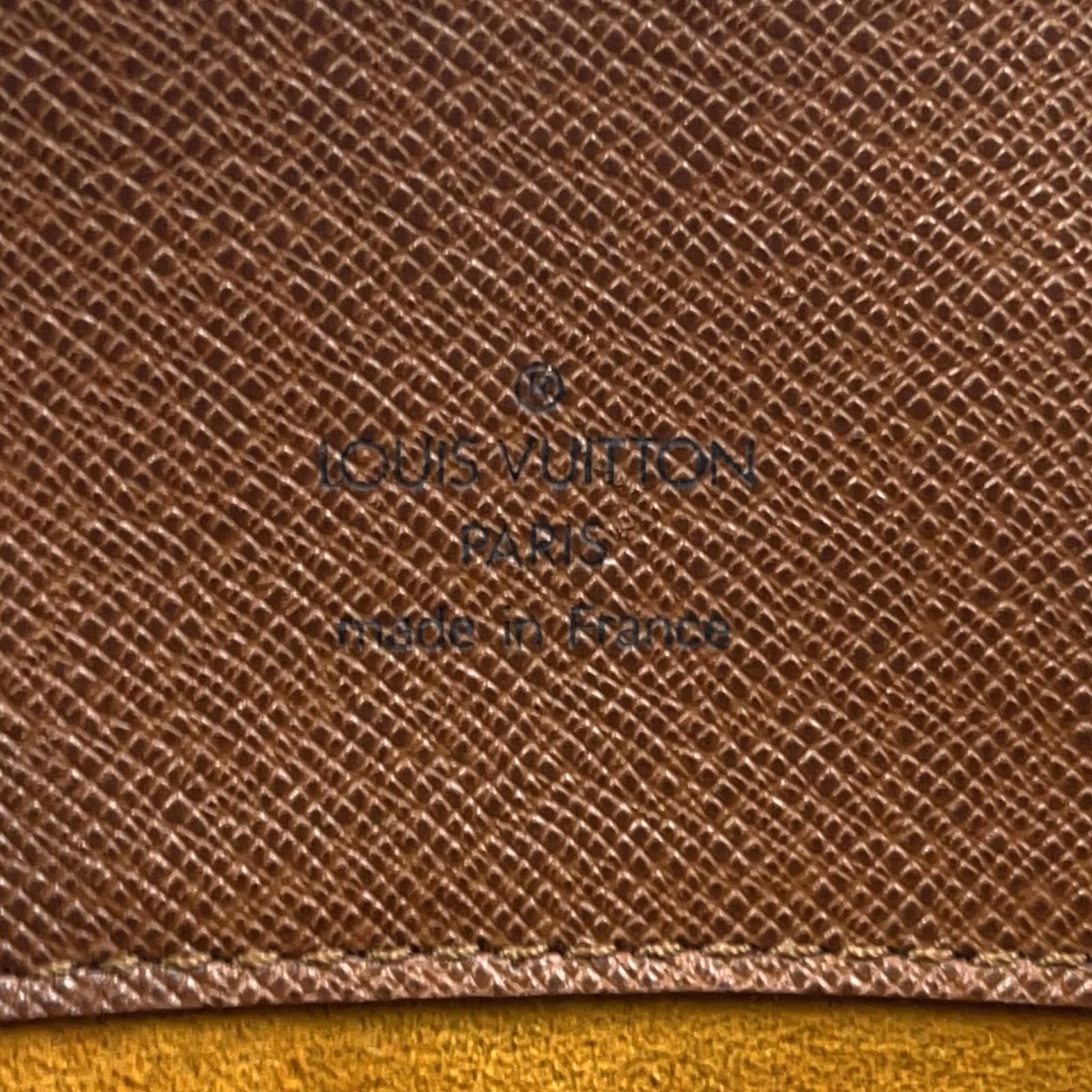 Louis Vuitton Musette Tango Short Strap Monogram Leather Brown Shoulder Bag Gold — view 6