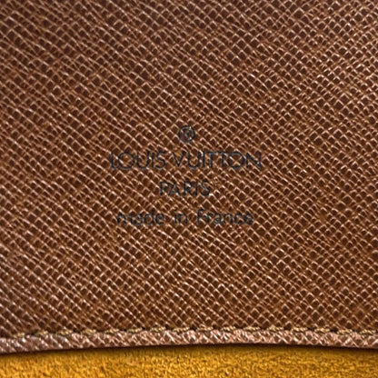 Louis Vuitton Musette Tango Short Strap Monogram Leather Brown Shoulder Bag Gold — view 6