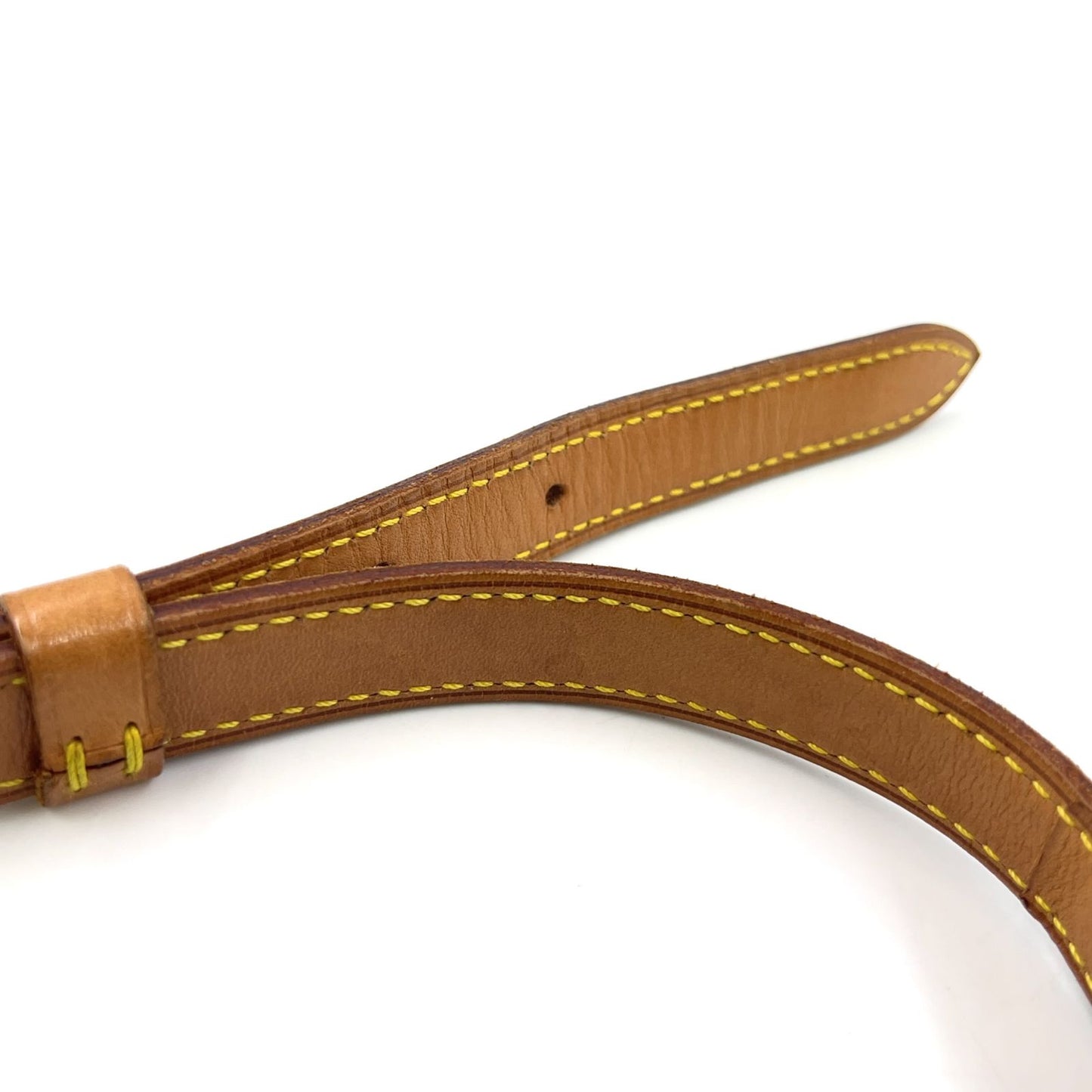 Louis Vuitton Musette Tango Short Strap Monogram Leather Brown Shoulder Bag Gold — view 9