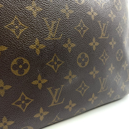 Louis Vuitton Looping GM Monogram Leather Brown Shoulder Bag Gold — view 7
